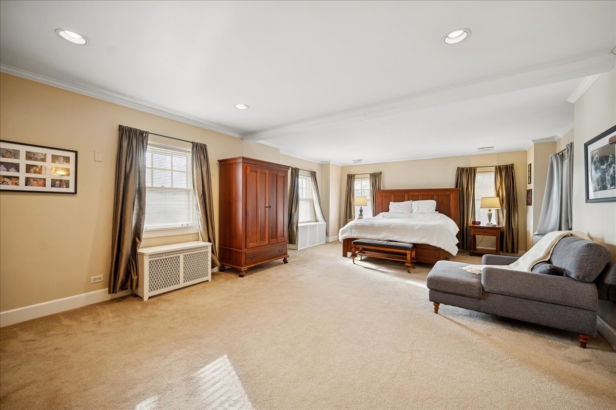 2085 Stirling Road Bannockburn, IL 60015 - Photo 23 of 48 a bedroom with furniture and a window