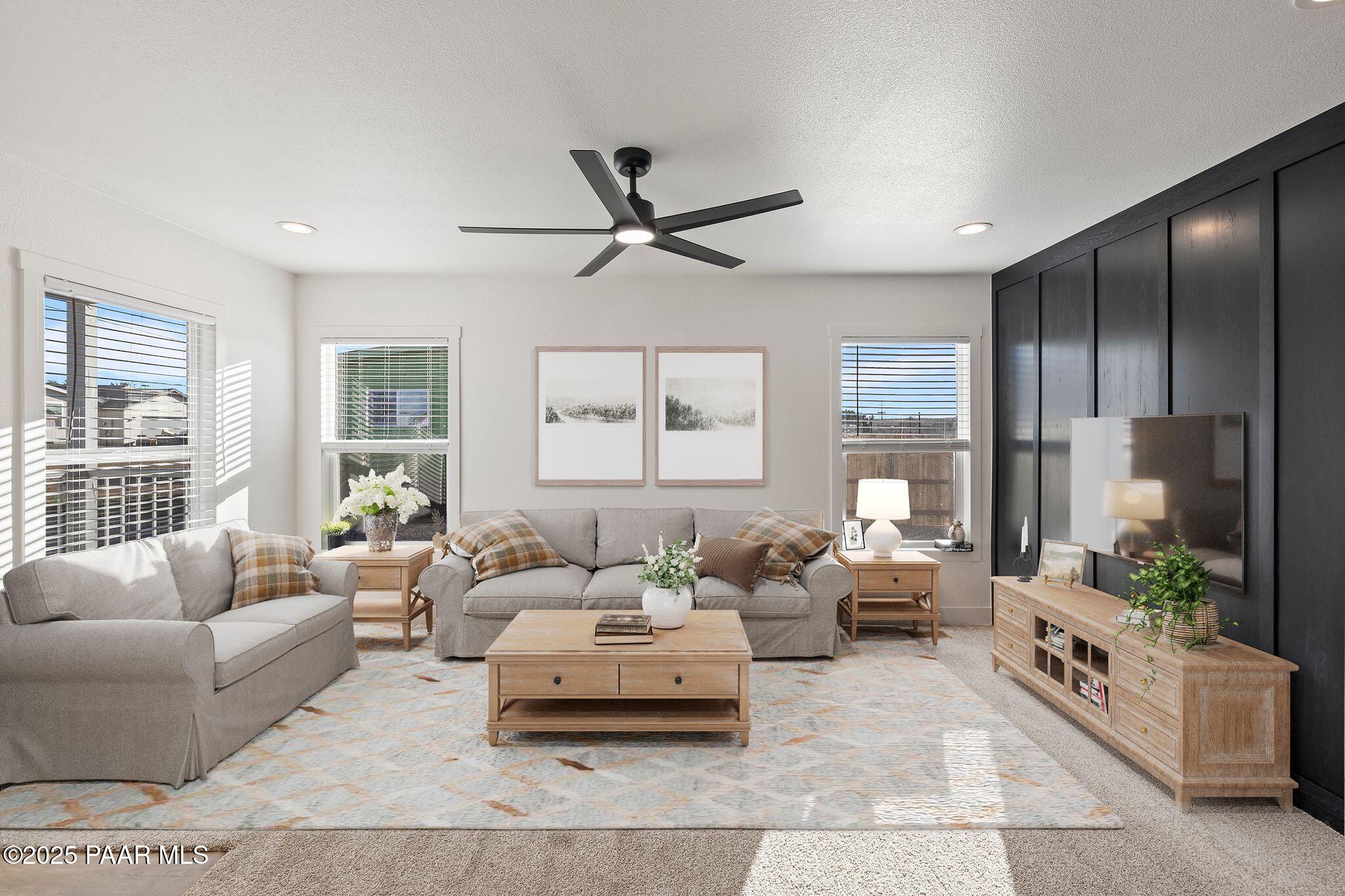 375 West Venice Way Paulden, AZ 86334 - Photo 6 of 41 a living room with furniture and windows