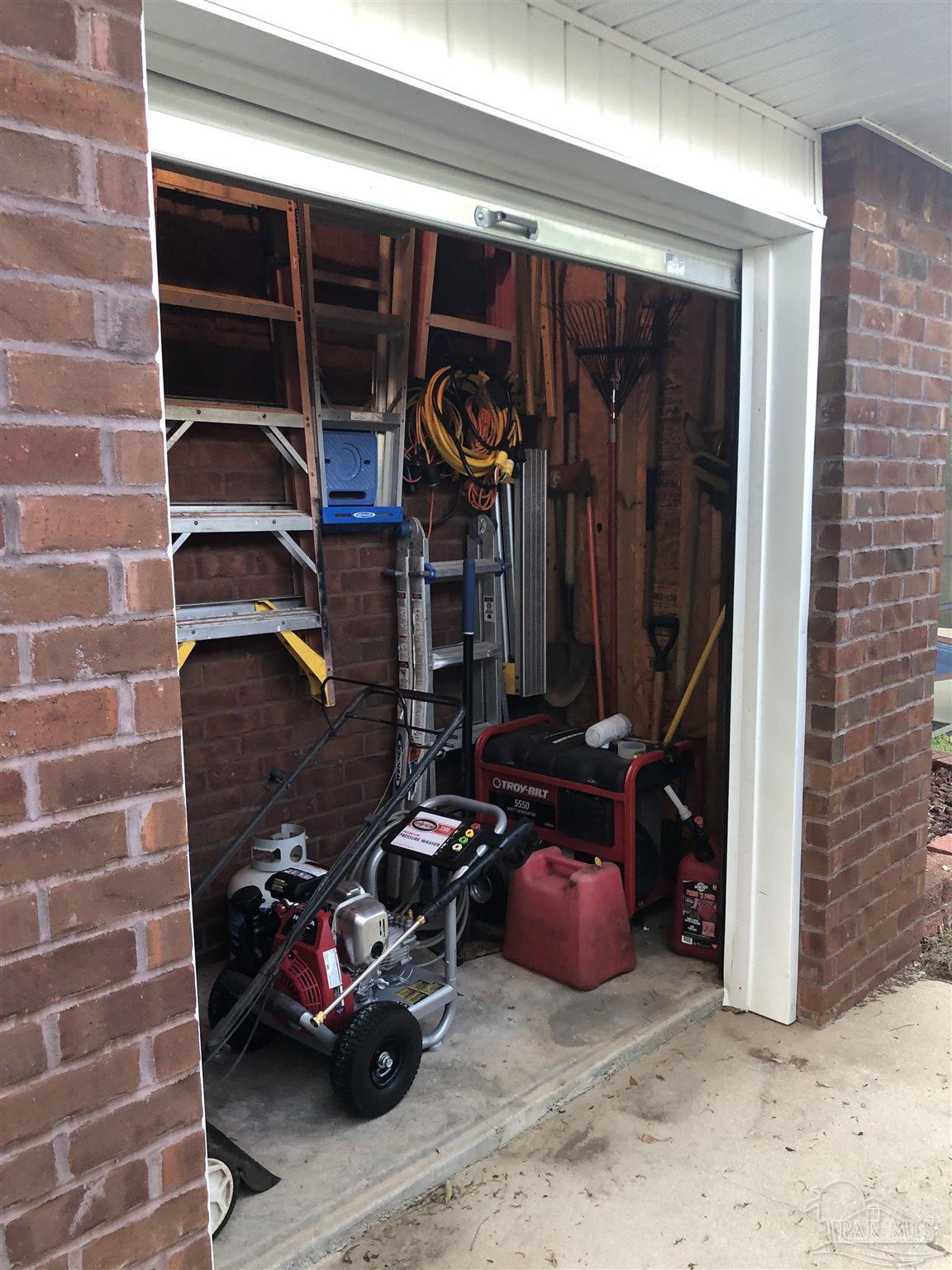 1258 Tate Road Cantonment, FL 32533 - Photo 27 of 35 Tool storage area to keep garage orderly