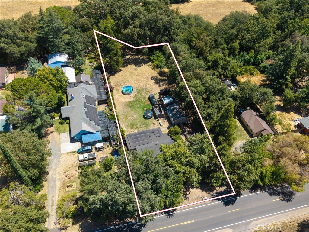 5150 Miners Ranch Road Oroville, CA 95966 - Photo 36 of 36 an aerial view of balcony with yard