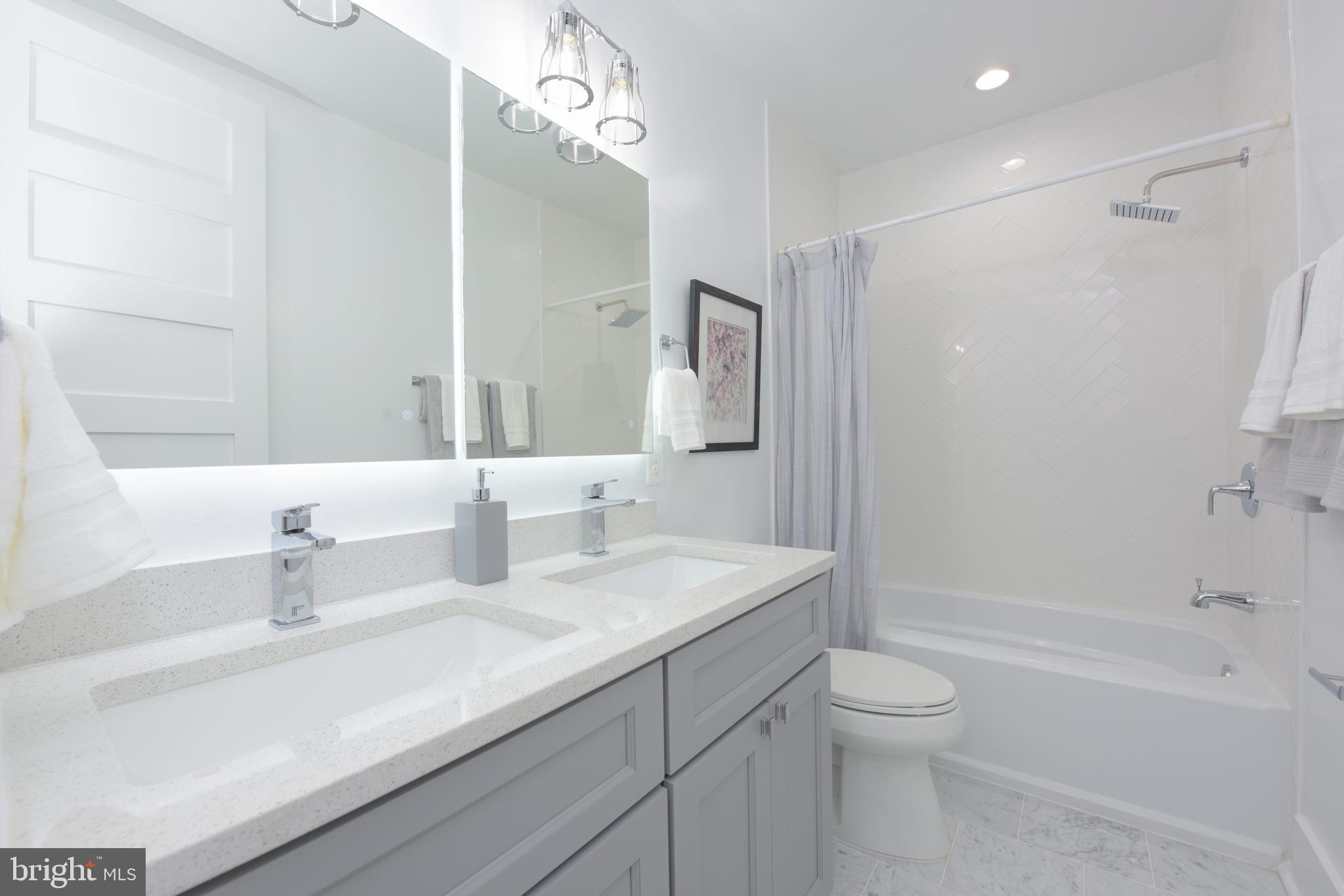 3607 T Street Northwest Washington, DC 20007 - Photo 28 of 44 2nd full bath on bedroom level