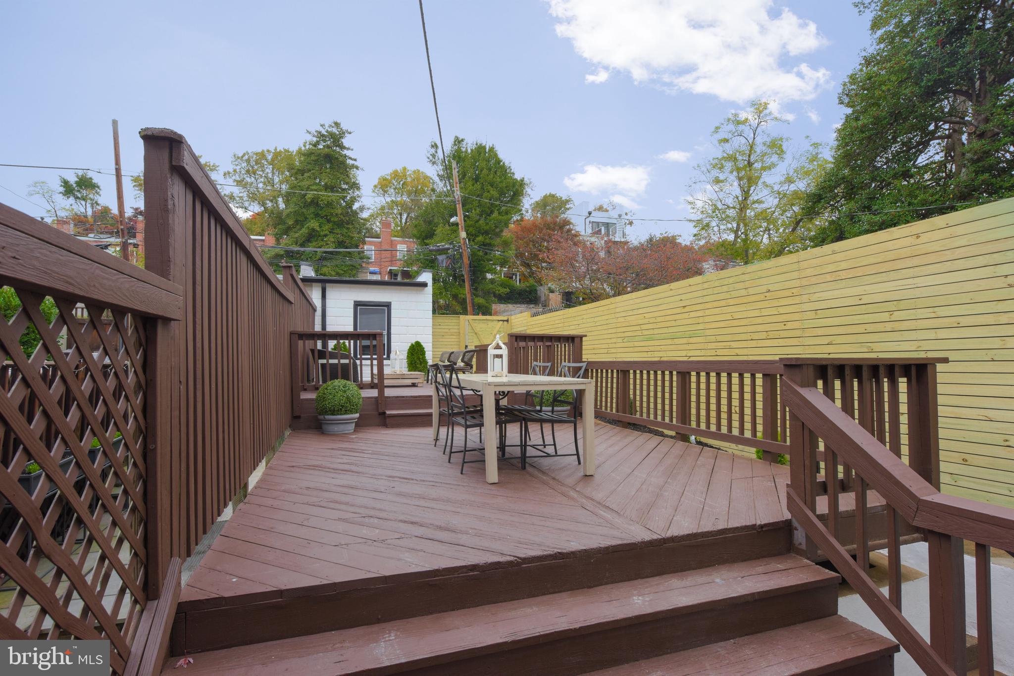 3607 T Street Northwest Washington, DC 20007 - Photo 35 of 44 Deck