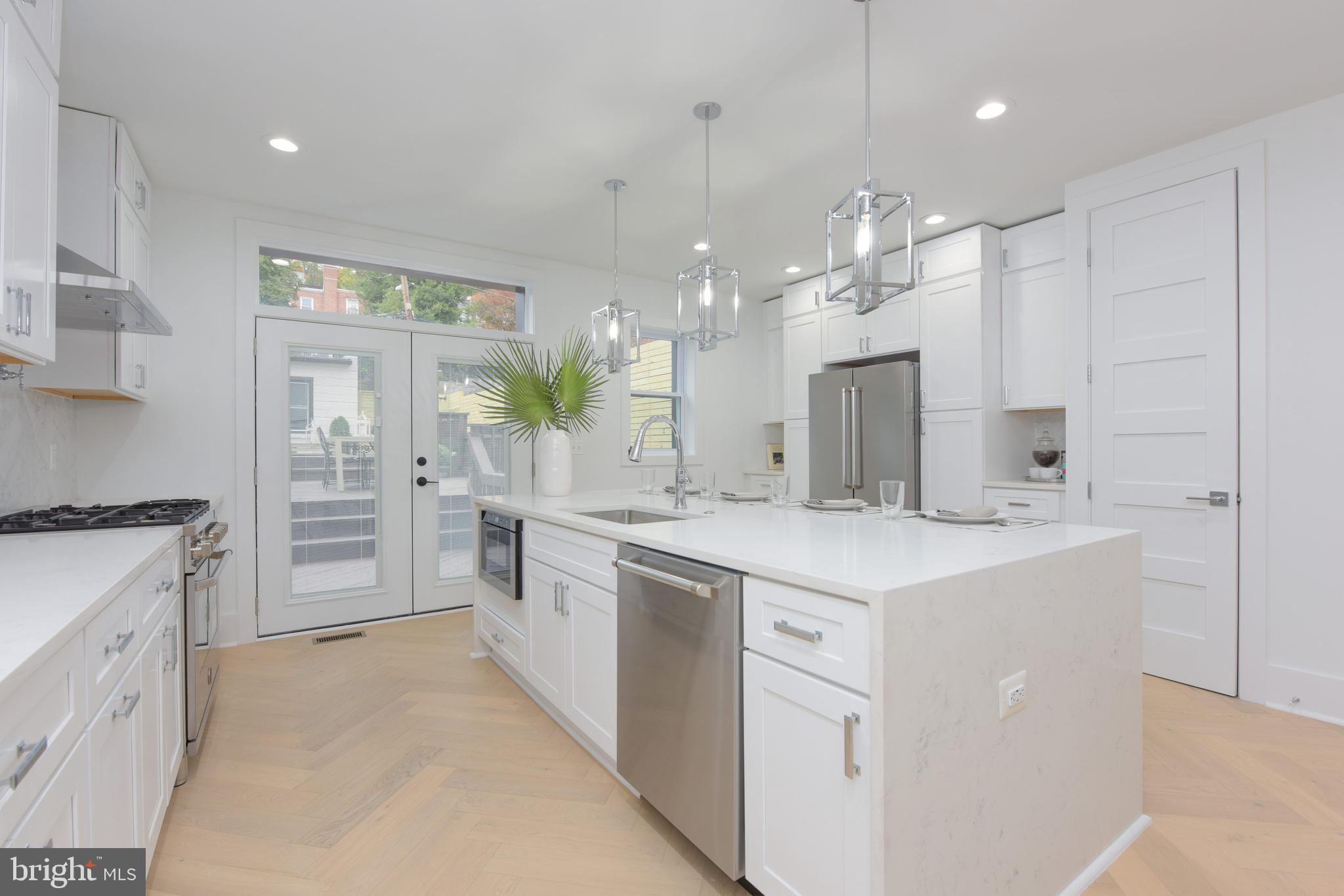 3607 T Street Northwest Washington, DC 20007 - Photo 8 of 44 Stunning chefs kitchen