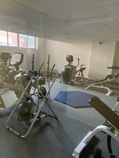 17 Federal Street, Unit 210 Worcester, MA 01608 - Photo 8 of 8 a room with gym equipment