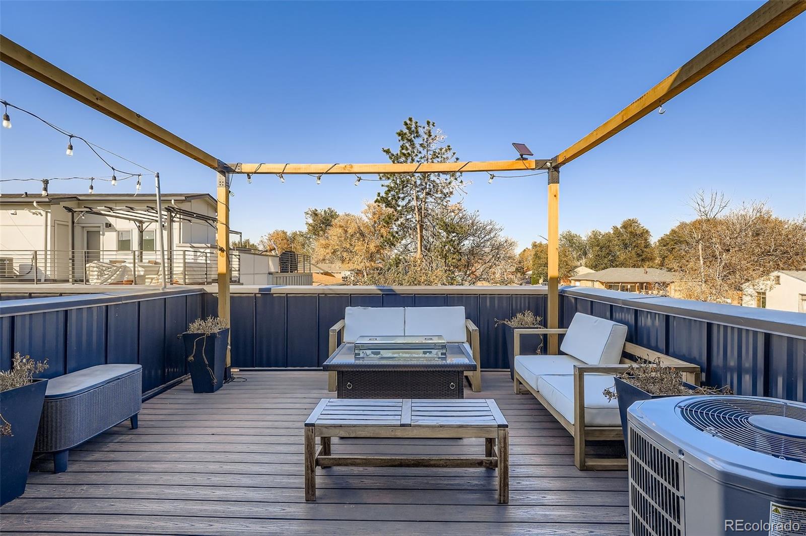 1261 Xavier Street Denver, CO 80204 - Photo 18 of 27 a view of a balcony with furniture
