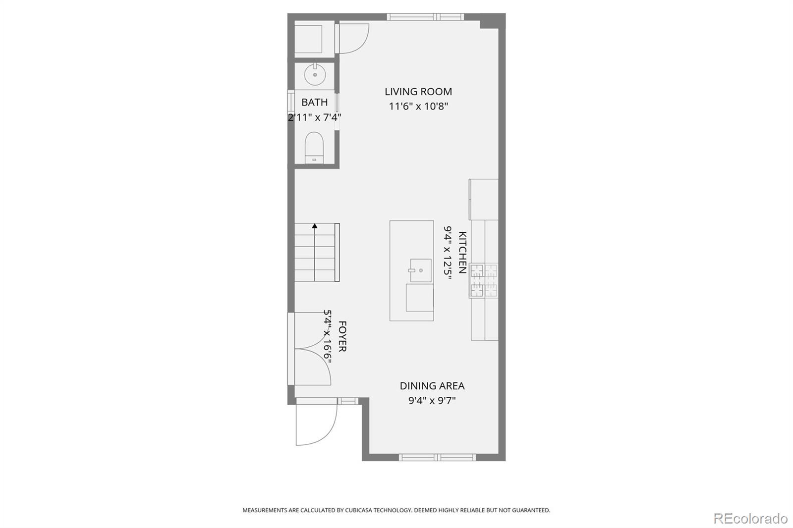 1261 Xavier Street Denver, CO 80204 - Photo 25 of 27 a picture of a wall with a white wall and a picture
