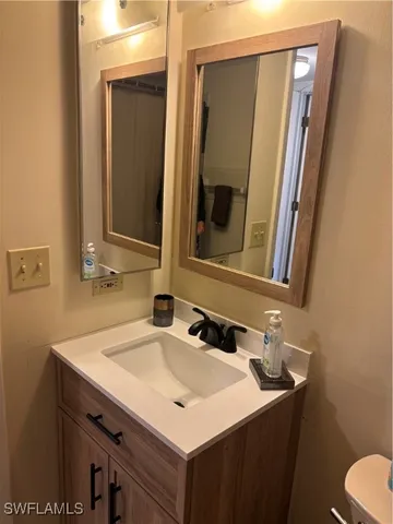 a close view of washer and dryer