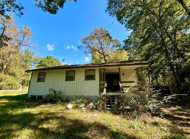 a view of a small house