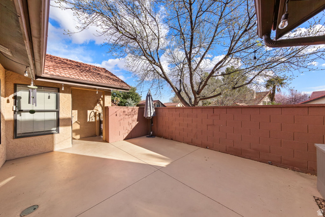 301 South 1200th Street East, Unit 31 St. George, UT 84790 - Photo 20 of 21 View of patio