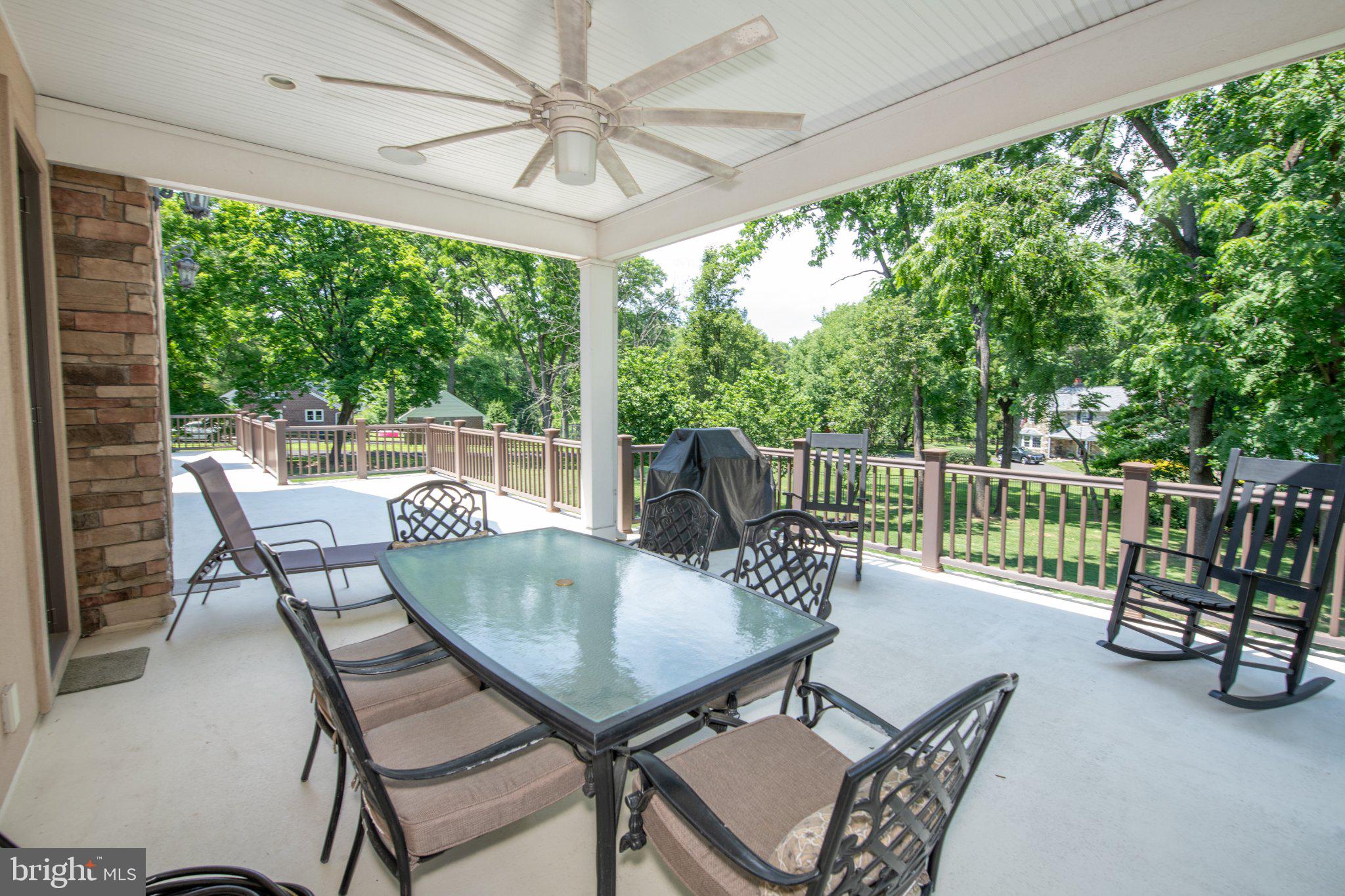 711 Moredon Road Jenkintown, PA 19046 - Photo 120 of 140 Spacious patio with serene views.
