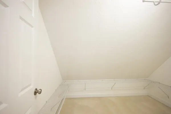 a view of a storage & utility room