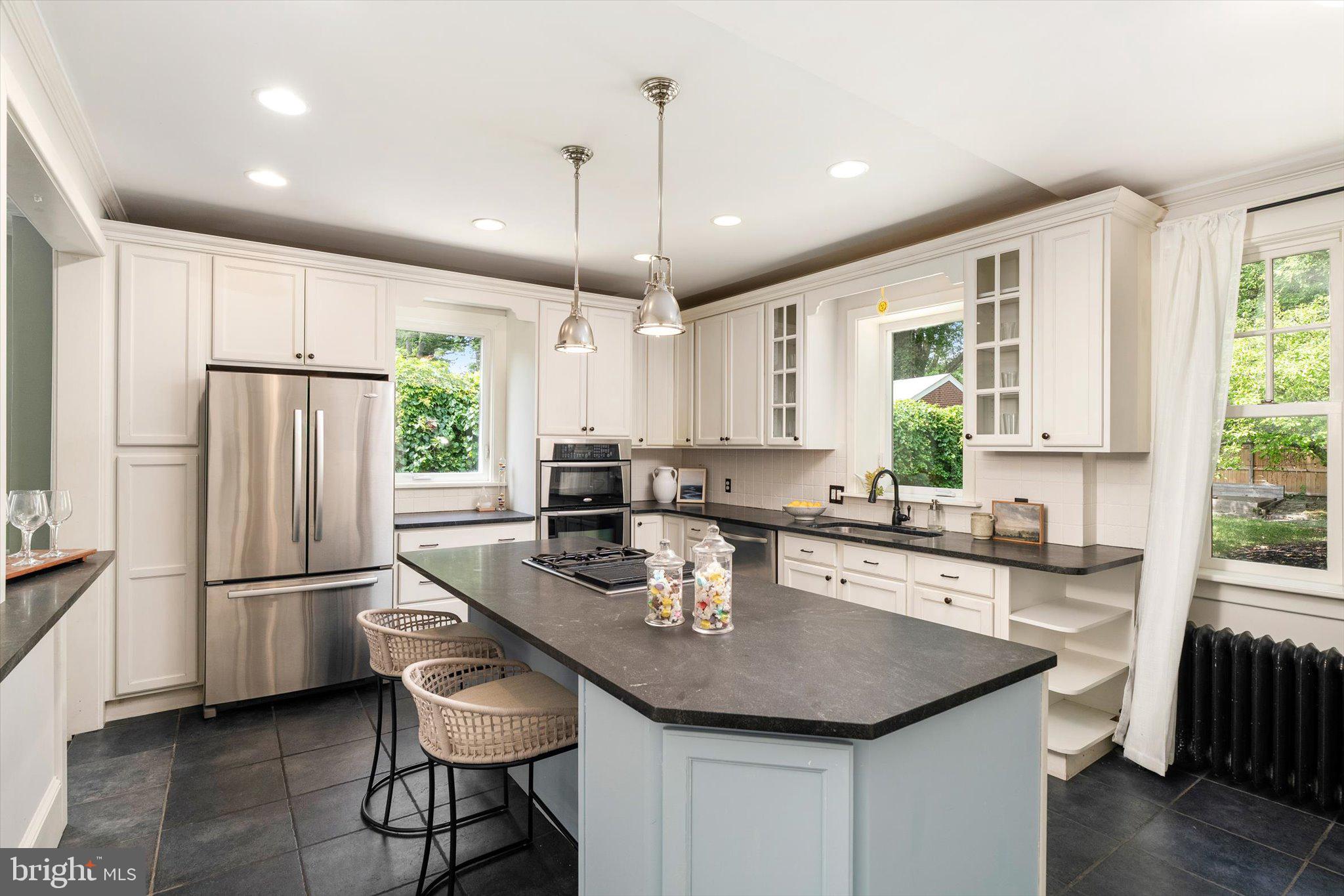 2 Wilburtha Road Trenton, NJ 08628 - Photo 19 of 51 Large Island with Soapstone Countertop