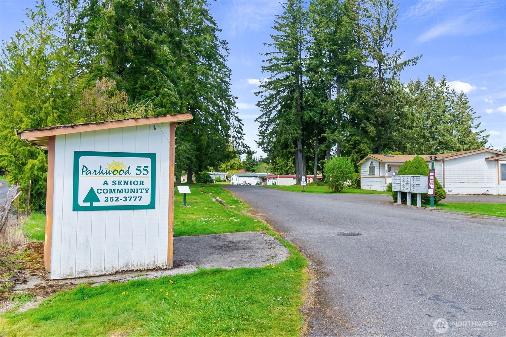 271 Romerman Road, Unit 22 Chehalis, WA 98532 - Photo 27 of 27 a view of a park with welcome board