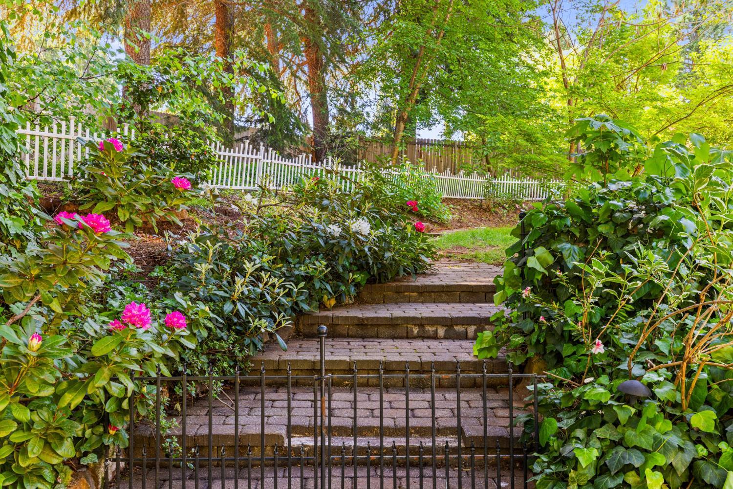 2812 Crystal Springs Road Camino, CA 95709 - Photo 24 of 28 a view of entryway with flower plants