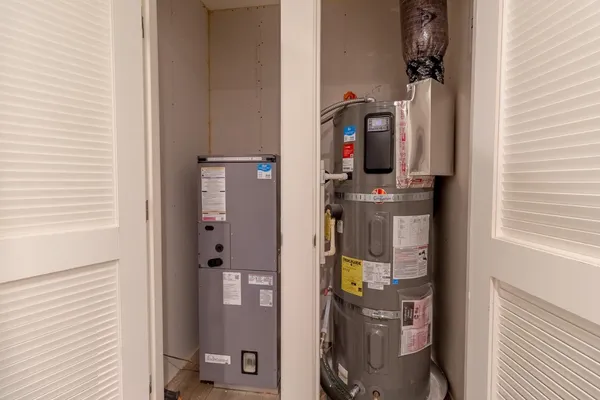 a view of an outdoor space with seating area