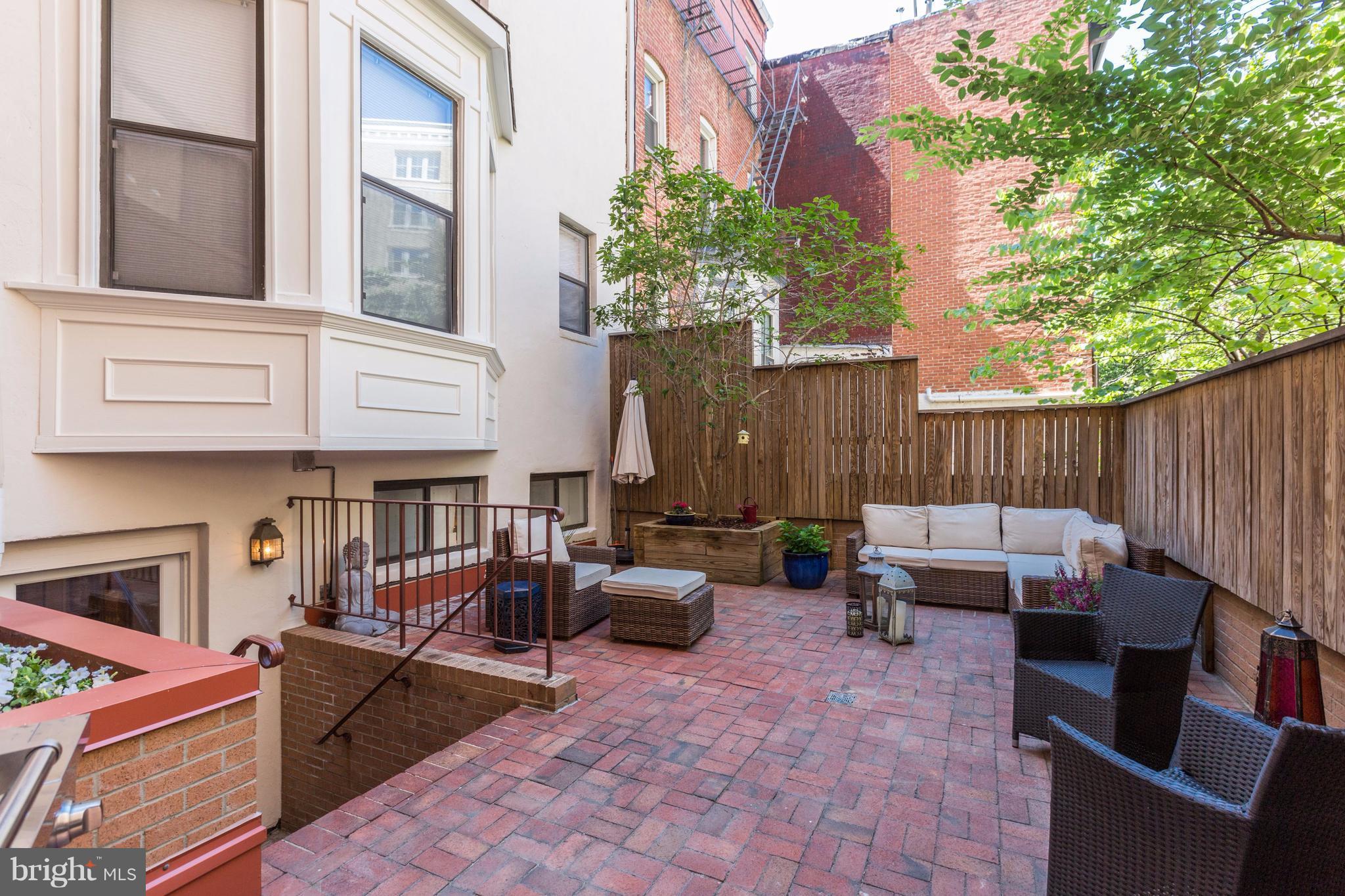 2003 Columbia Road Northwest, Unit 2003 Washington, DC 20009 - Photo 22 of 22 Generous rear patio off main level