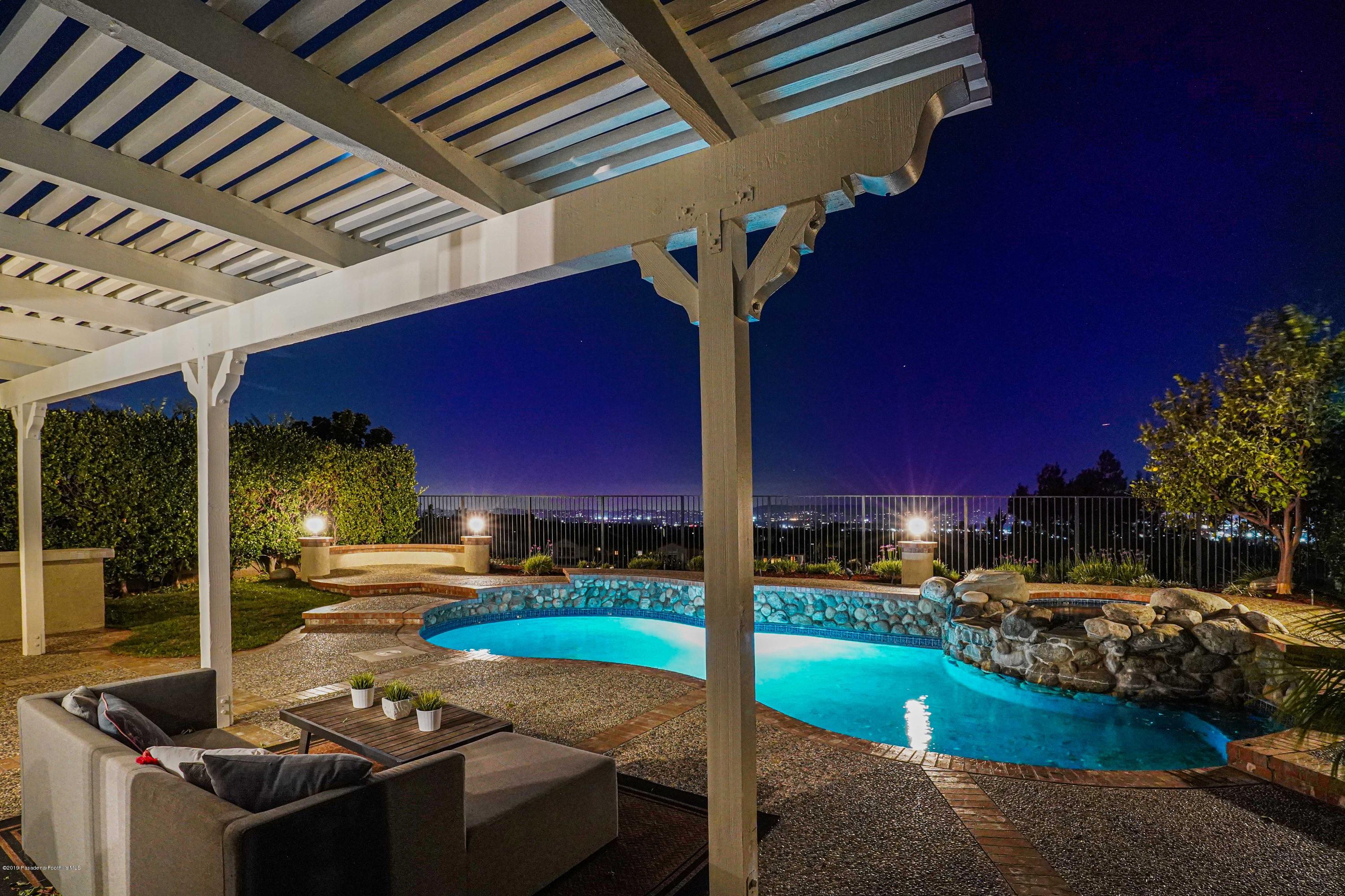 20548 Bergamo Way Porter Ranch, CA 91326 - Photo 49 of 58 a view of yard with patio
