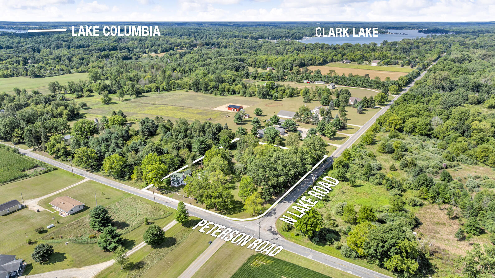 9538 Peterson Road Clarklake, MI 49234 - Photo 3 of 76 9538 Peterson Rd Brooklyn MI (Aerials)