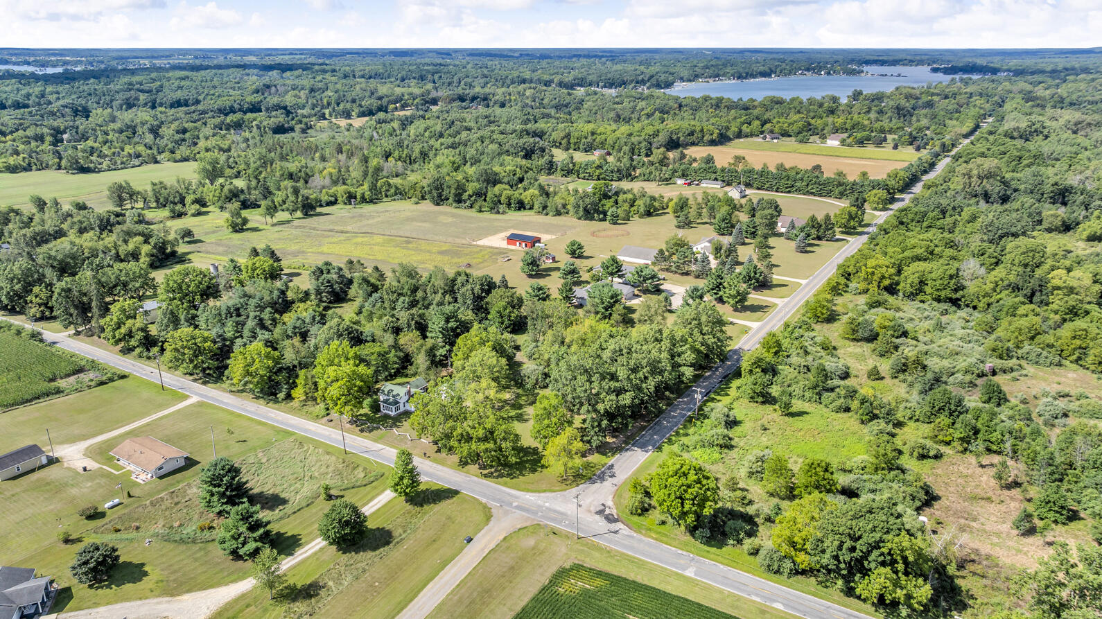 9538 Peterson Road Clarklake, MI 49234 - Photo 67 of 76 9538 Peterson Rd Brooklyn MI (Aerials)