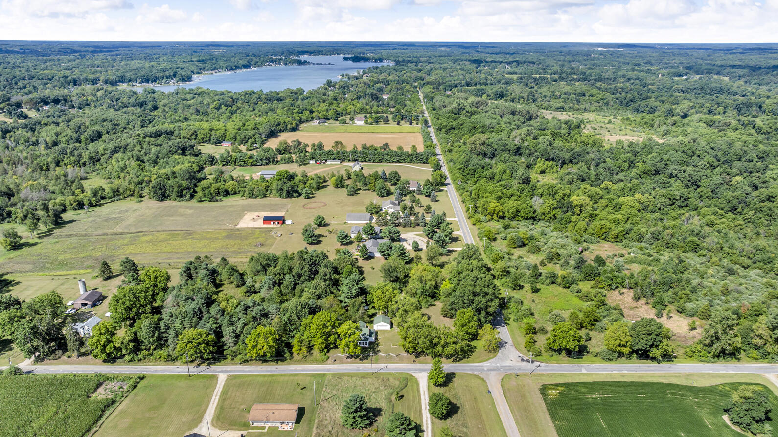 9538 Peterson Road Clarklake, MI 49234 - Photo 68 of 76 9538 Peterson Rd Brooklyn MI (Aerials)