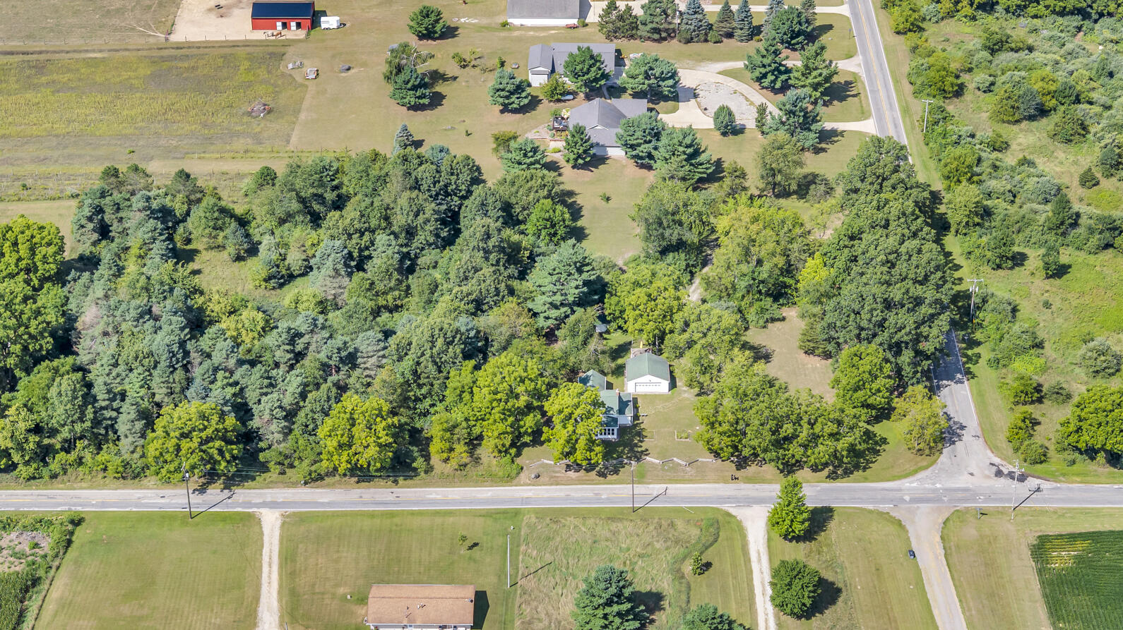 9538 Peterson Road Clarklake, MI 49234 - Photo 74 of 76 9538 Peterson Rd Brooklyn MI (Aerials)