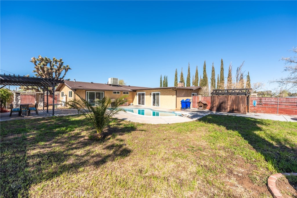 13841 Kiowa Road Apple Valley, CA 92307 - Photo 1 of 1 a view of swimming pool with a yard