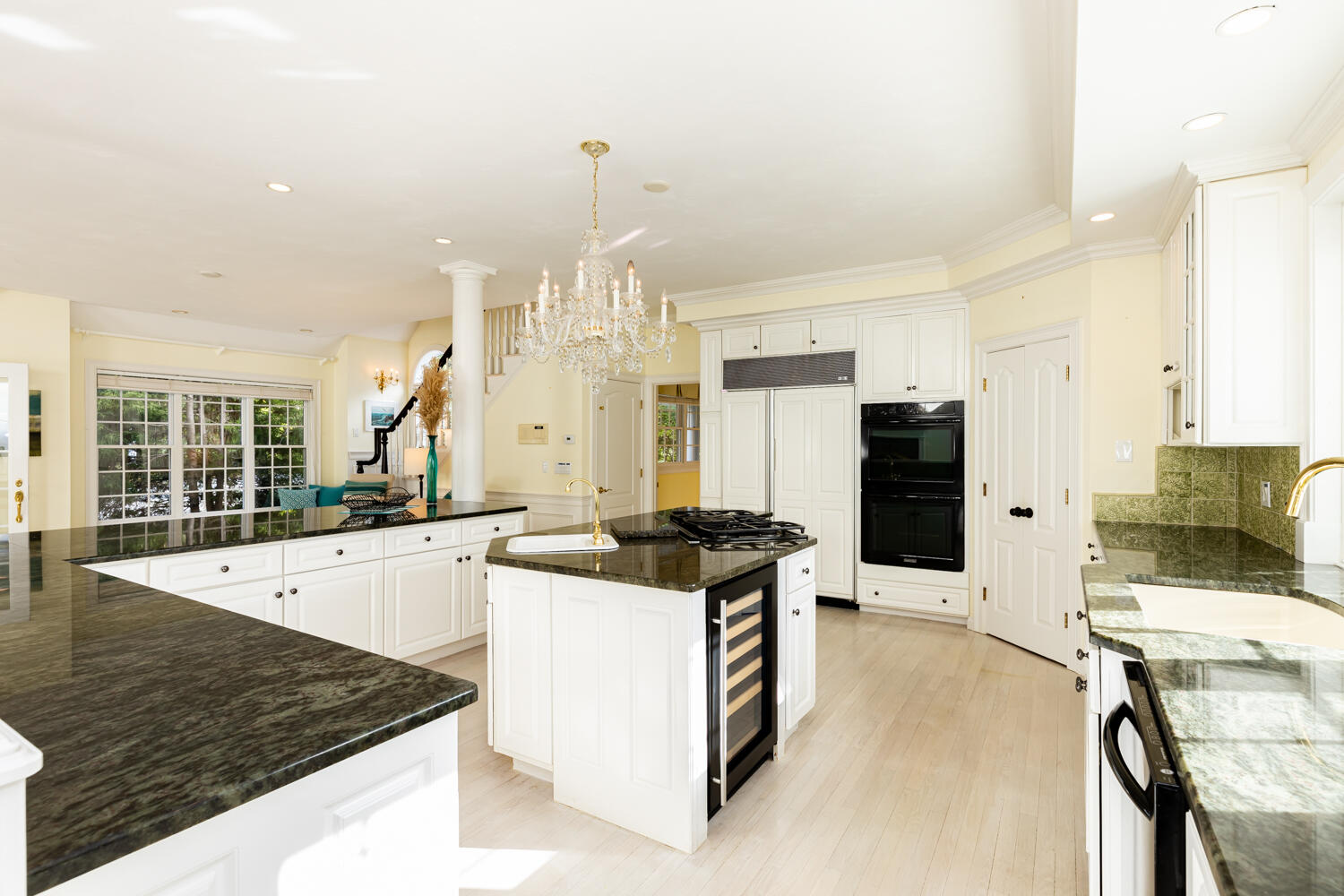 47 Farm Valley Road Osterville, MA 02655 - Photo 23 of 57 a kitchen with stainless steel appliances kitchen island granite countertop a stove and a sink