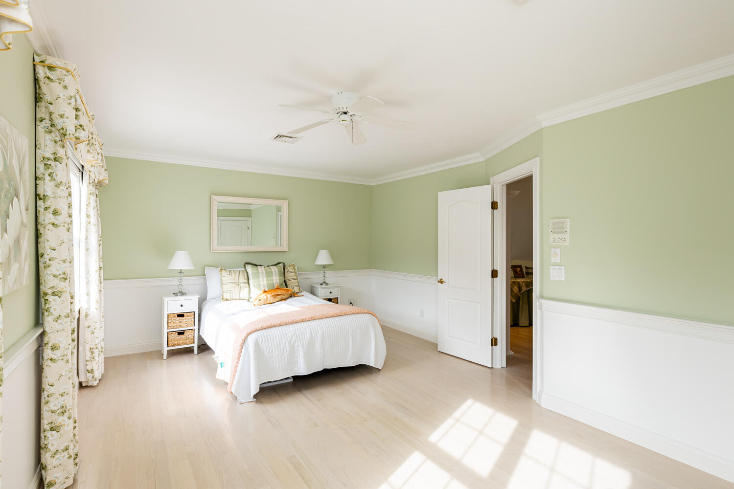 47 Farm Valley Road Osterville, MA 02655 - Photo 46 of 57 a bedroom with a bed and a cabinets