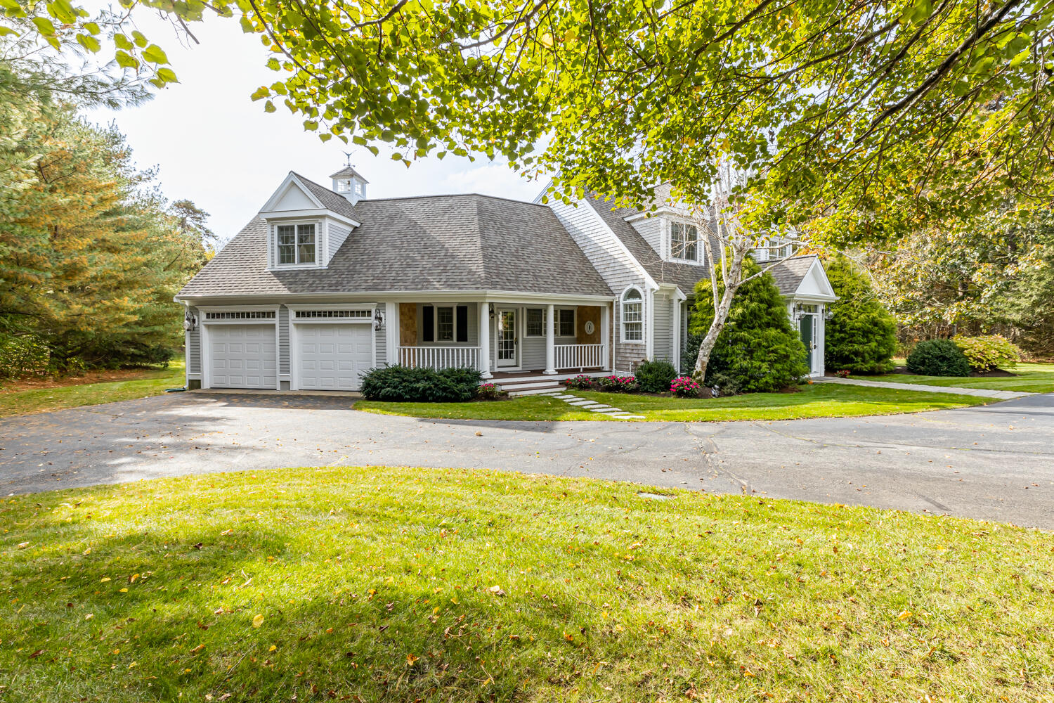 47 Farm Valley Road Osterville, MA 02655 - Photo 7 of 57 a house view with swimming pool in front of it