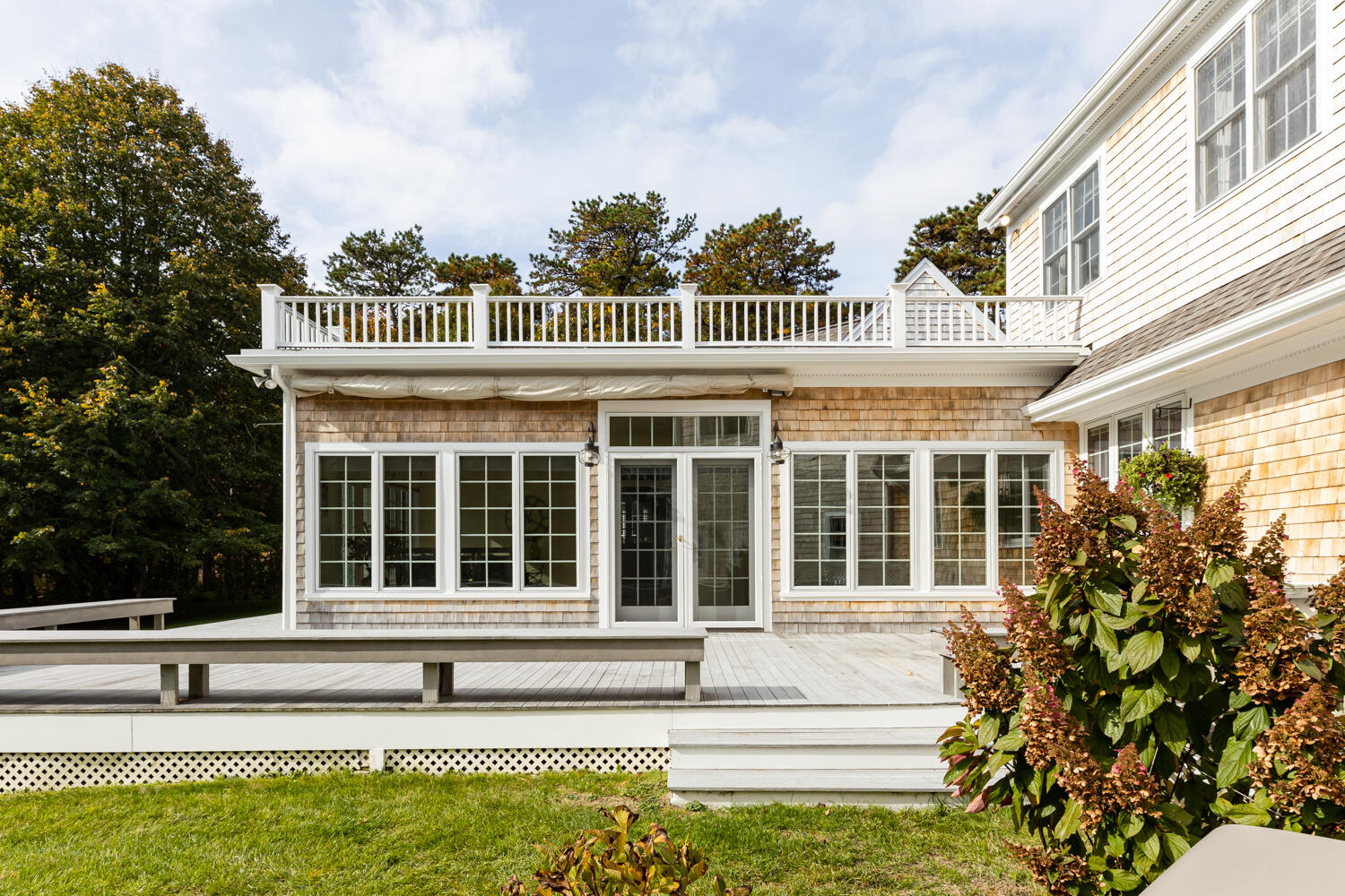 47 Farm Valley Road Osterville, MA 02655 - Photo 10 of 57 a house view with a garden space