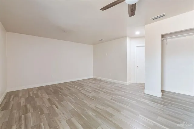 wooden floor in an empty room