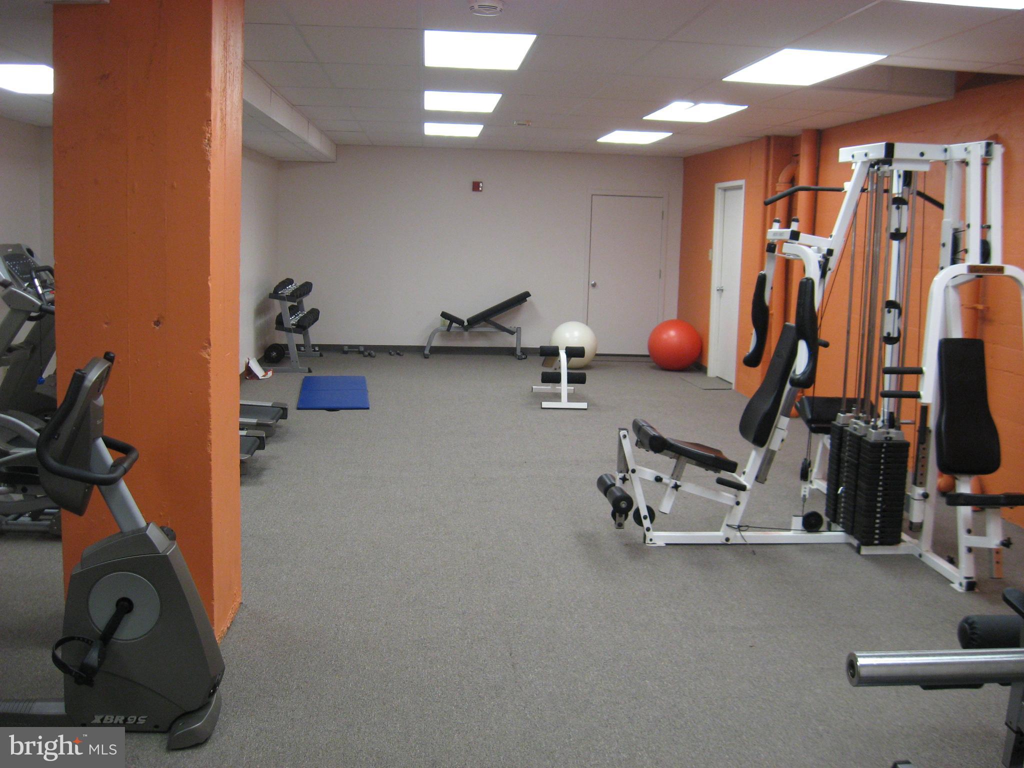 4643 Pine Street, Unit C411 Philadelphia, PA 19143 - Photo 53 of 60 a view of a room with gym equipment