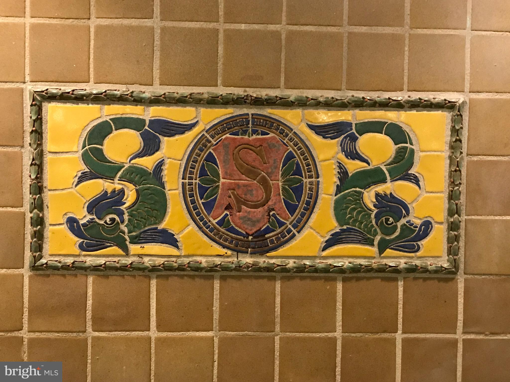 4643 Pine Street, Unit C411 Philadelphia, PA 19143 - Photo 53 of 63 a bathroom with a granite countertop and blue sink