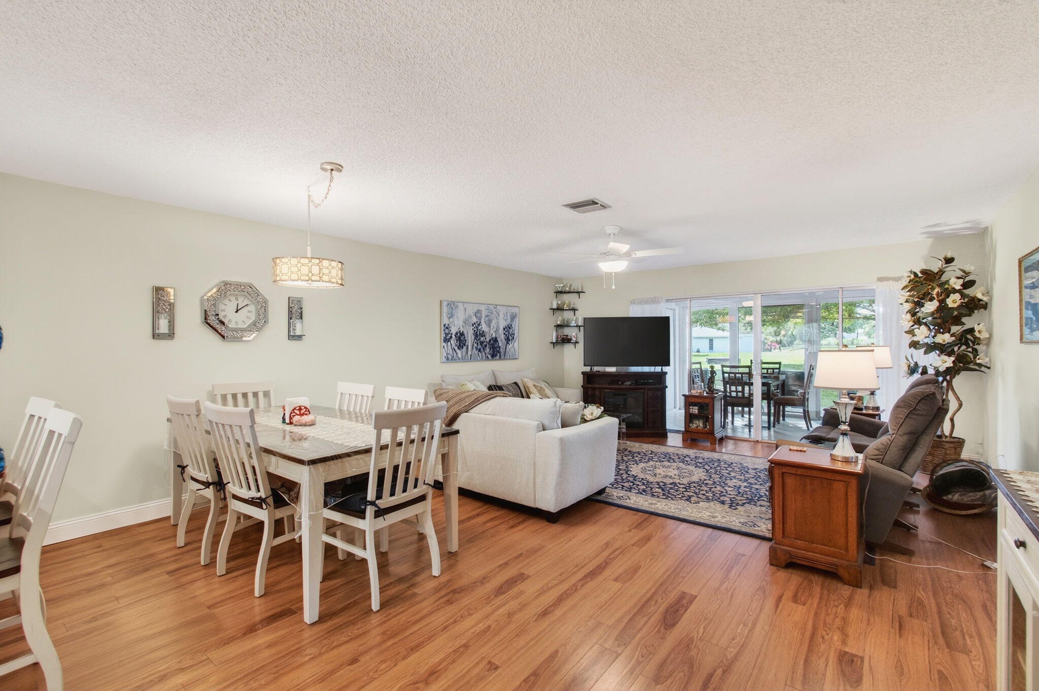 5452 Poppy Place, Unit D Delray Beach, FL 33484 - Photo 14 of 62 Living and dining area views