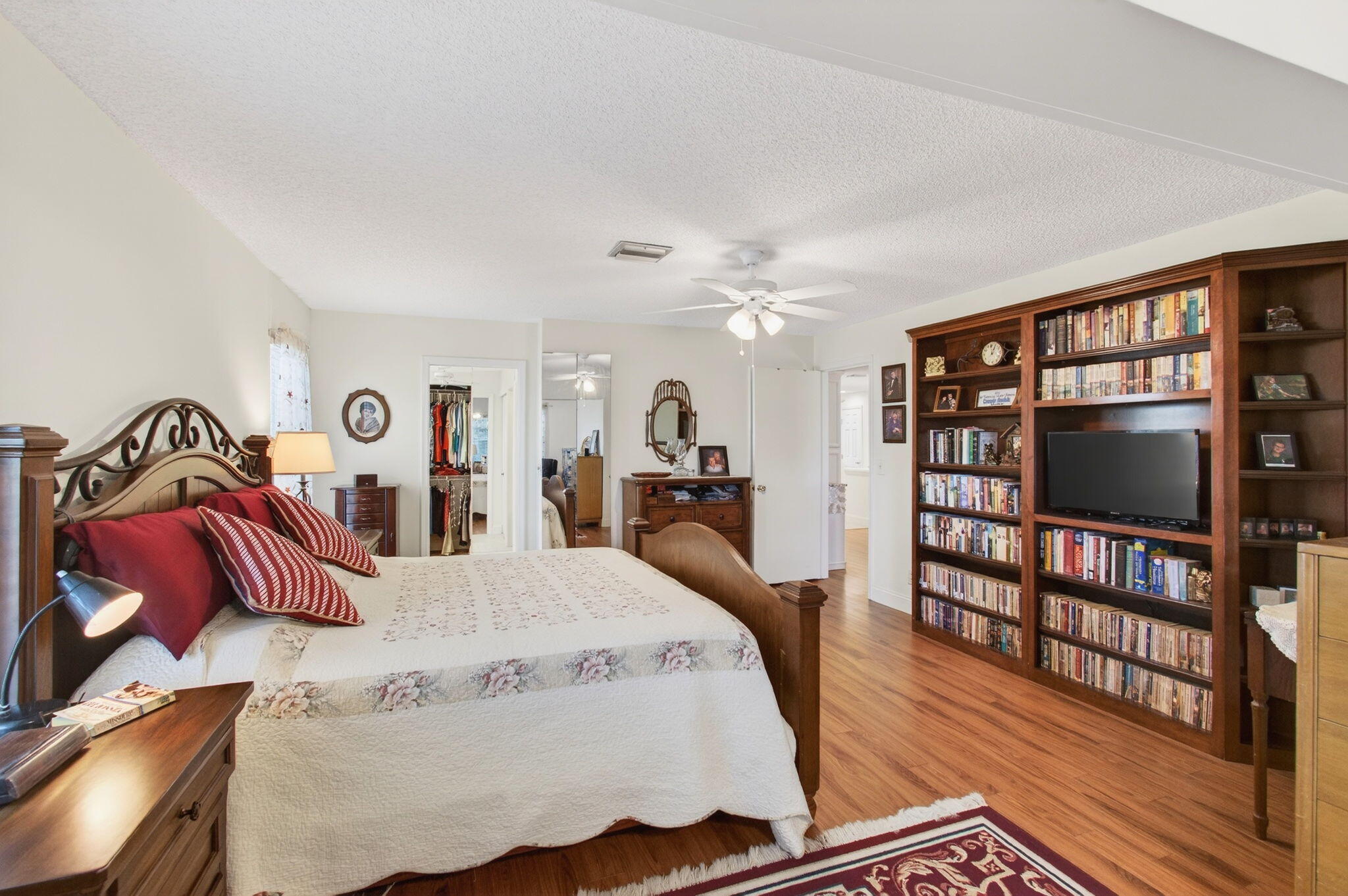 5452 Poppy Place, Unit D Delray Beach, FL 33484 - Photo 40 of 62 spacious master bedroom with extra livin