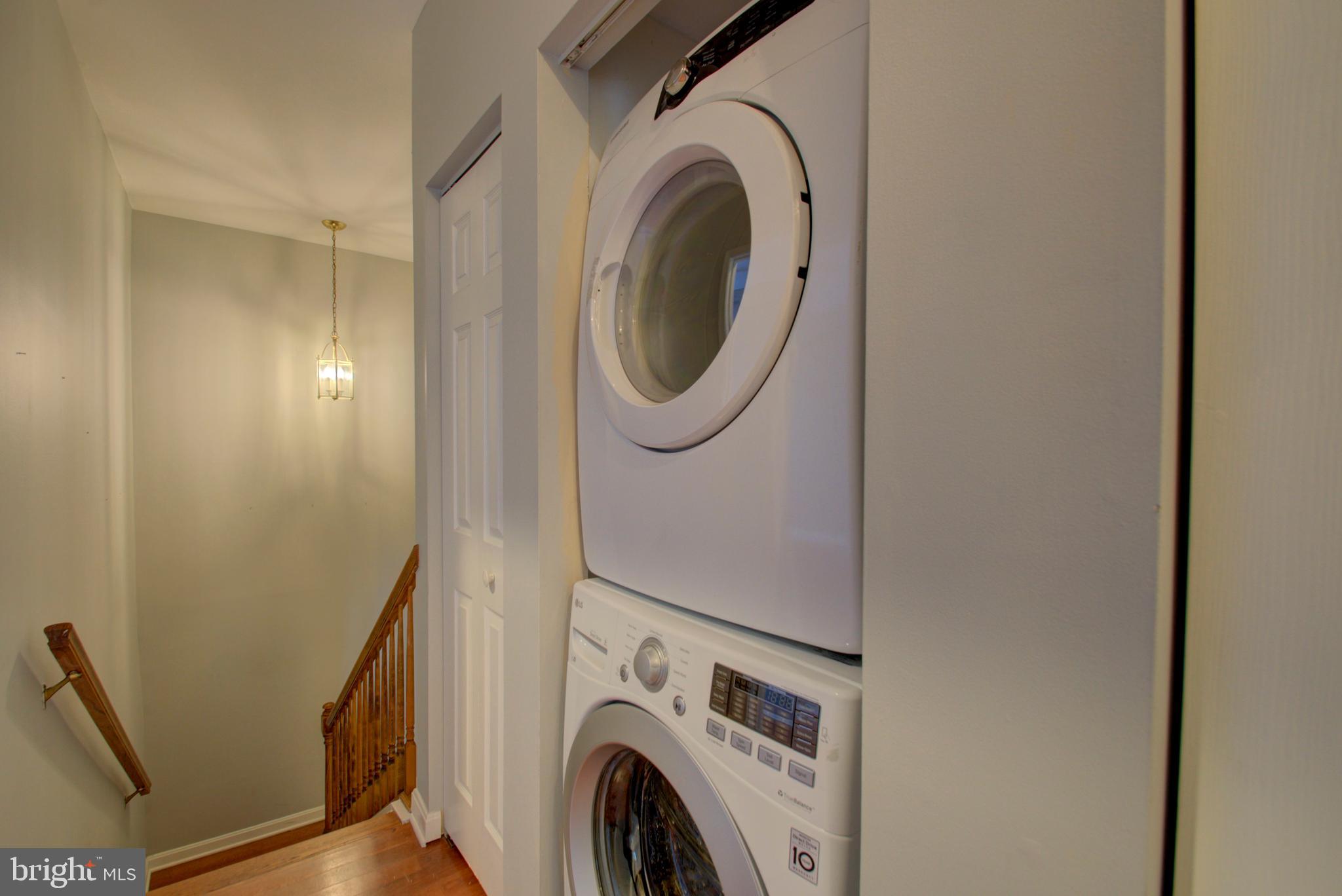 1159 5th Street Northeast Washington, DC 20002 - Photo 25 of 43 Washer dryer on top floor