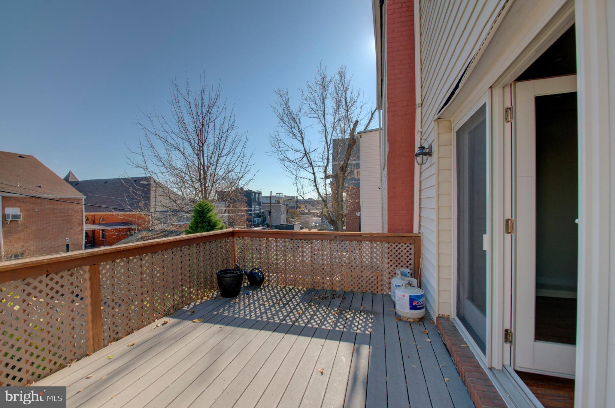 1159 5th Street Northeast Washington, DC 20002 - Photo 39 of 43 Beautiful DC views from the deck