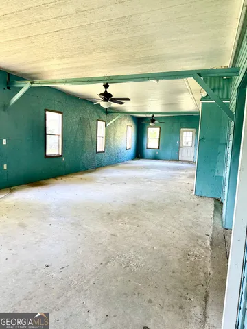 a view of a house with a garage