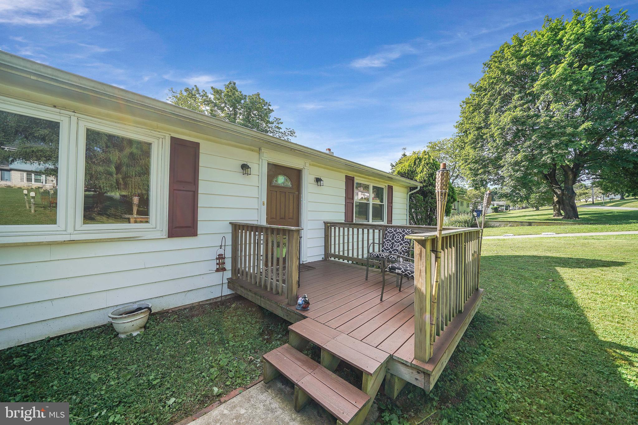 115 Mt Airy Road Coatesville, PA 19320 - Photo 3 of 25 Newer composite deck and newer front door