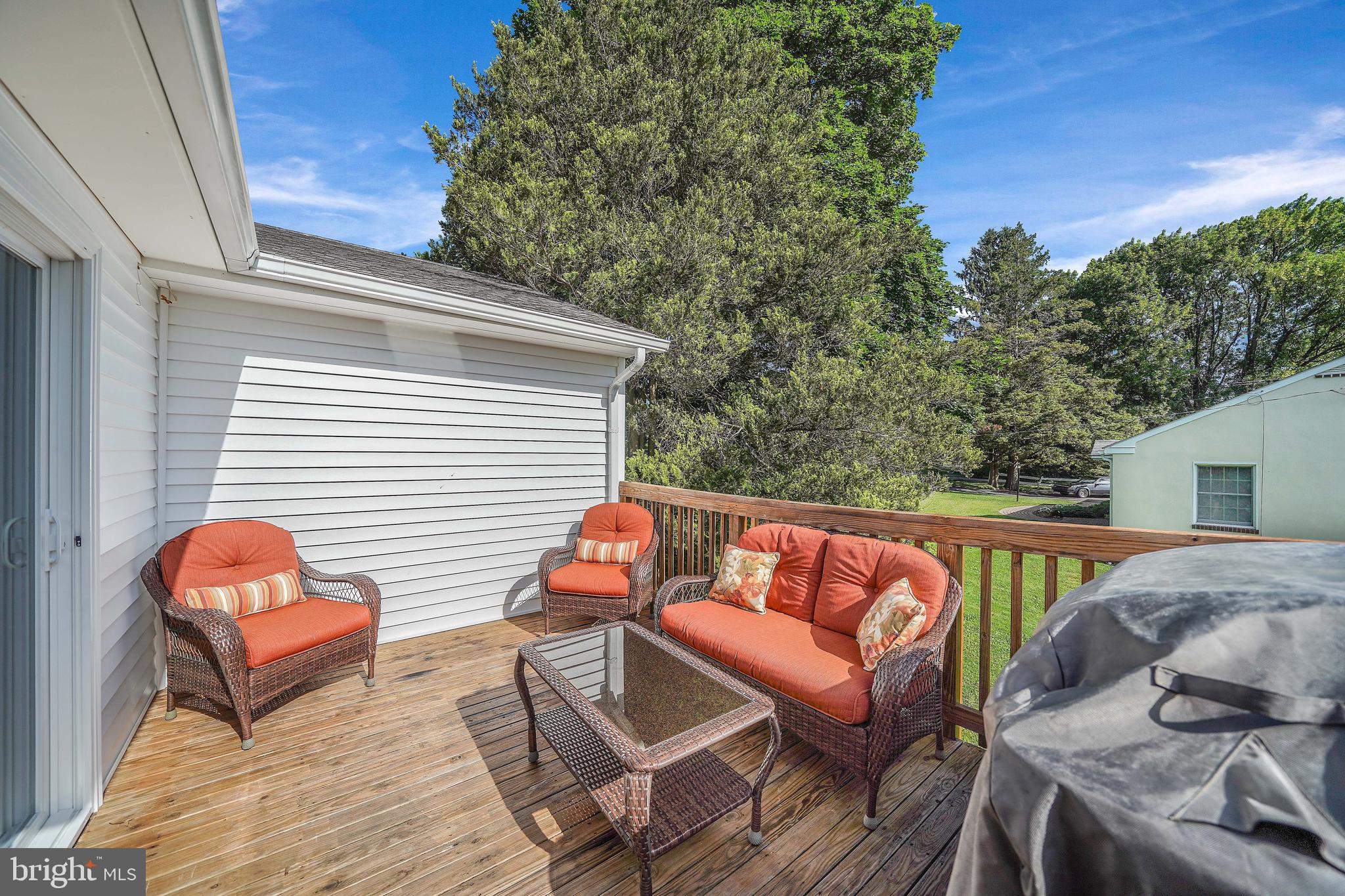 115 Mt Airy Road Coatesville, PA 19320 - Photo 22 of 25 New siding on house at deck area in 2020