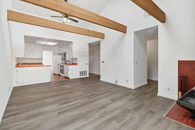 a view of a living room