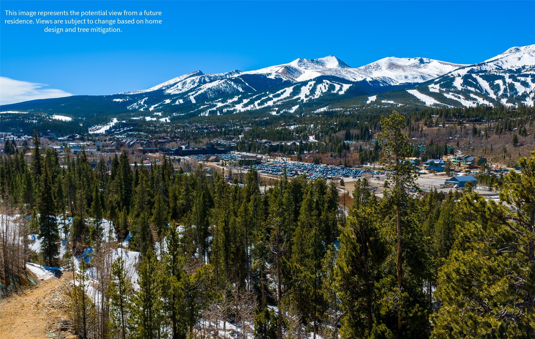 309 Royal Tiger Road Breckenridge, CO 80424 - Photo 8 of 12 a view of a house with a yard
