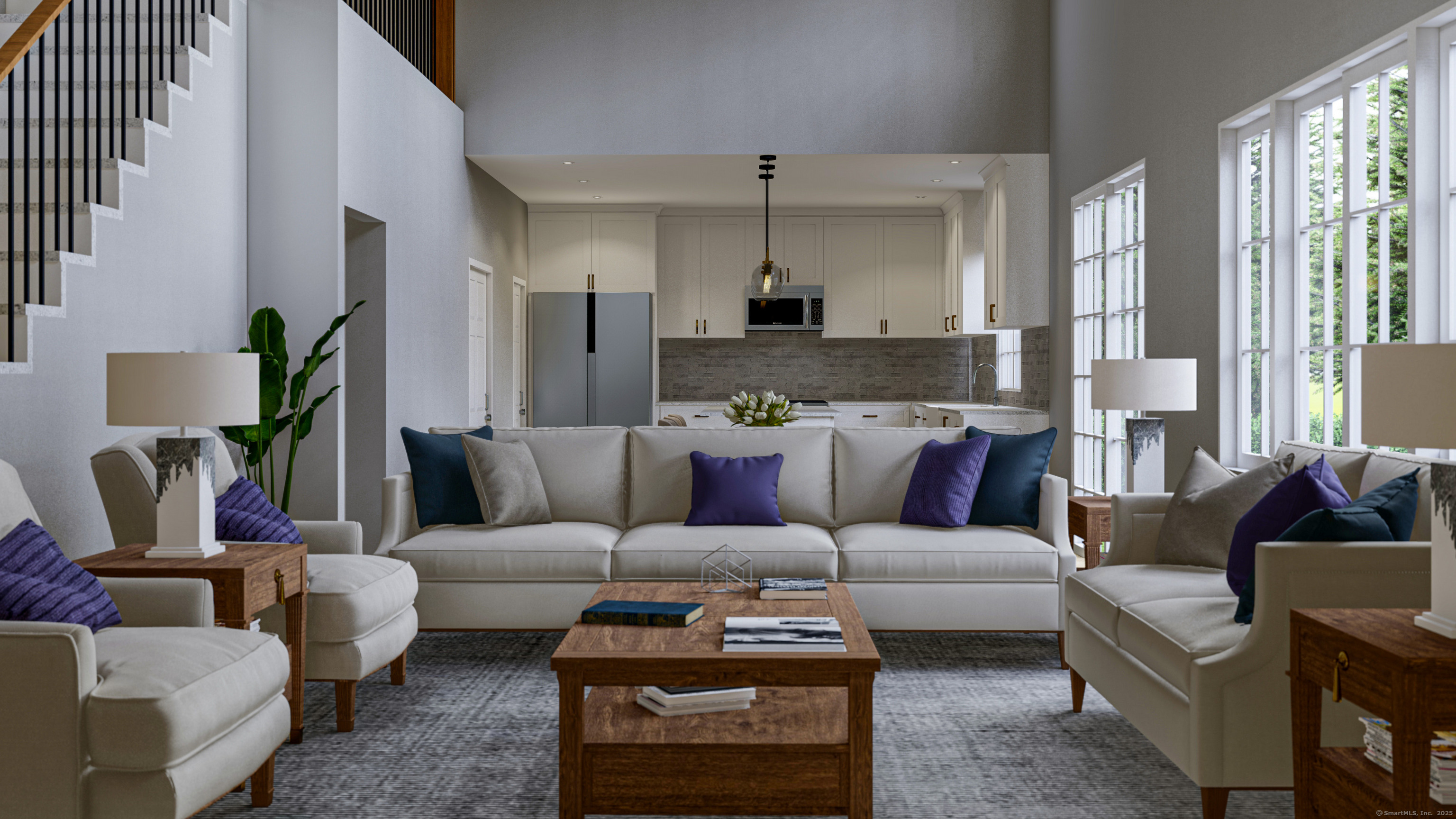 170 Bee Street Meriden, CT 06450 - Photo 12 of 25 a living room with furniture and a large window