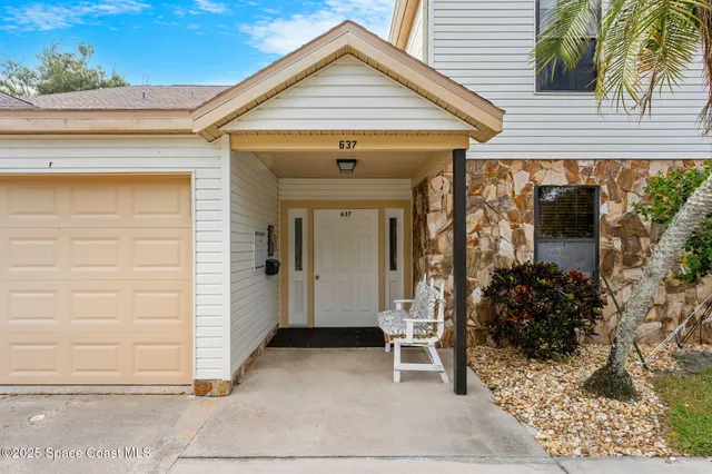 a view of a house with a patio