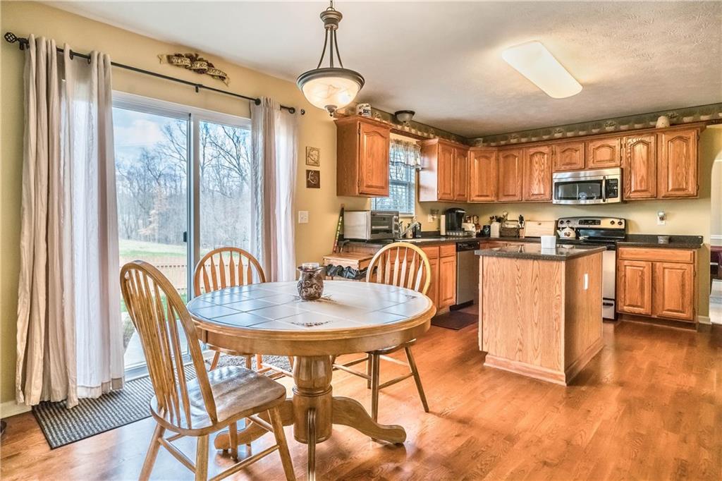 149 Riemer Road Sarver, PA 16055 - Photo 8 of 24 The breakfast area is convenient to the kitchen.