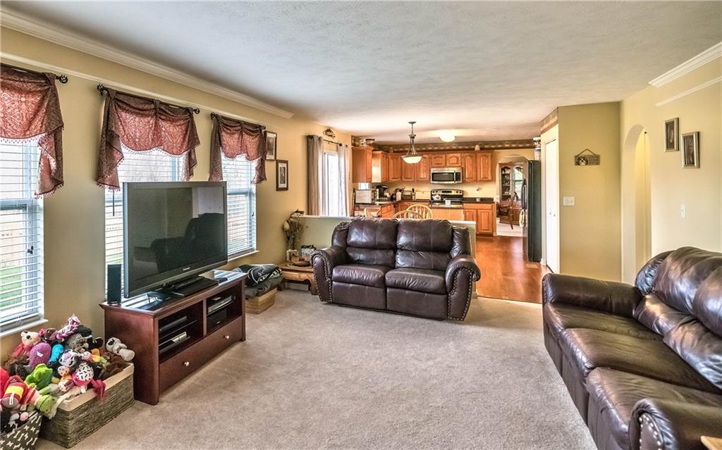 149 Riemer Road Sarver, PA 16055 - Photo 10 of 24 A view from the family room into the kitchen.