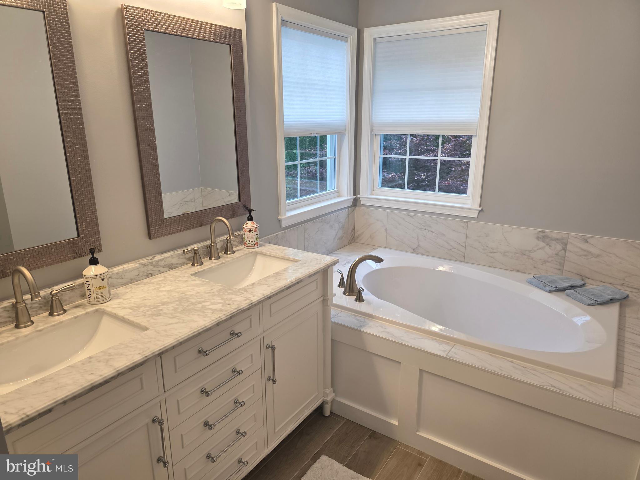 2441 Kemper Road Crofton, MD 21114 - Photo 45 of 63 a bathroom with a sink and a bathtub