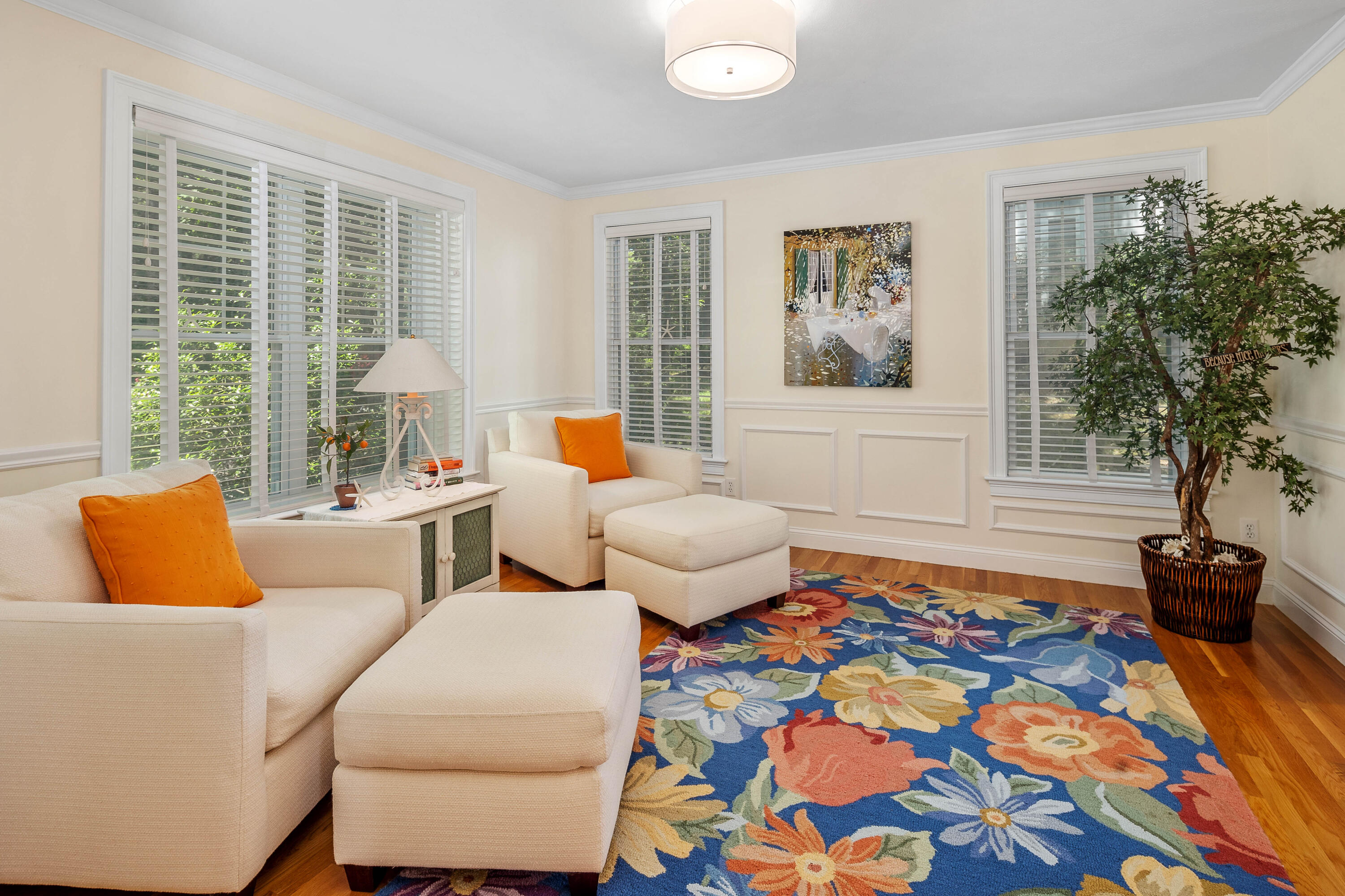 193 Fells Pond Road Mashpee, MA 02649 - Photo 5 of 33 a living room with furniture and a large window