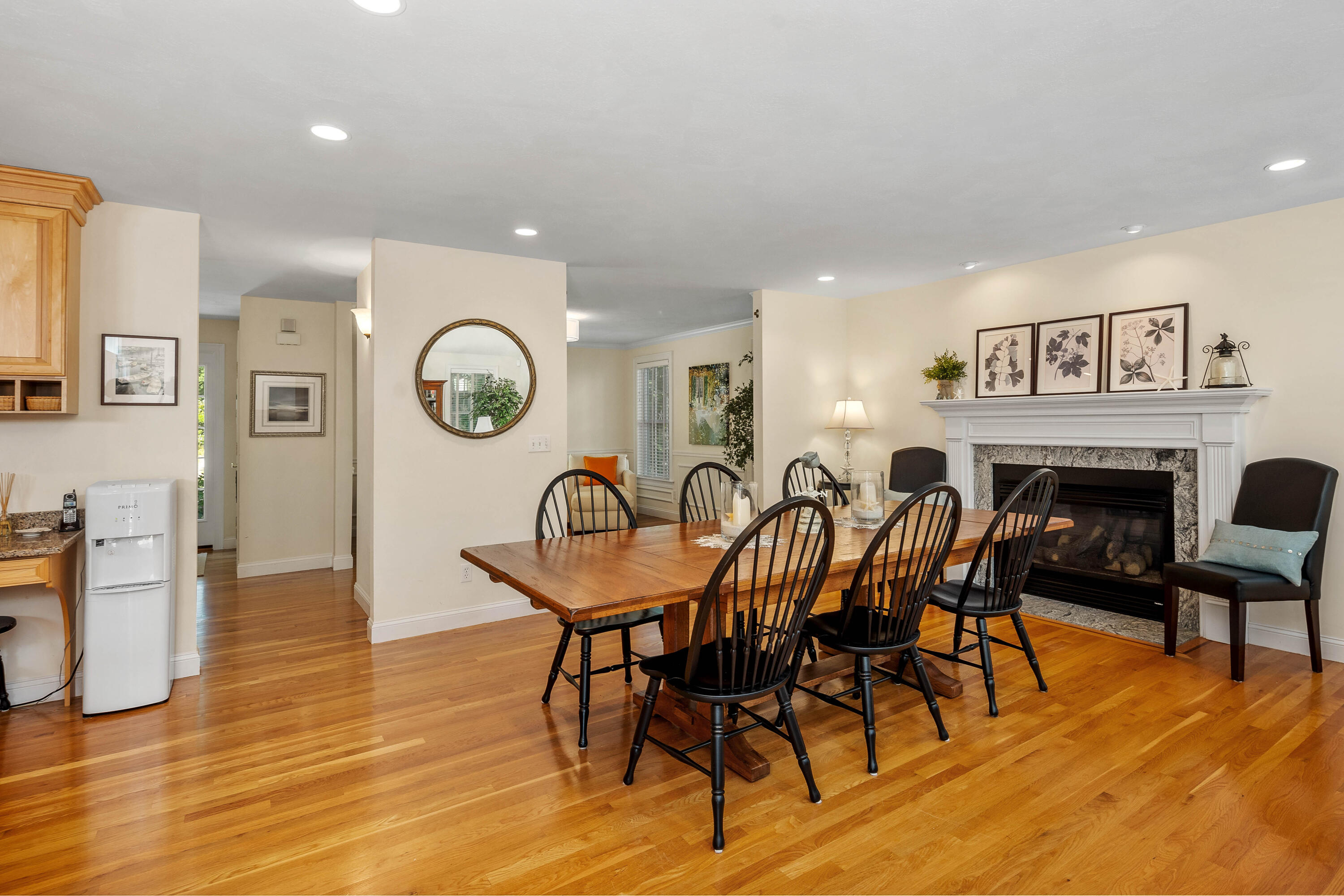 193 Fells Pond Road Mashpee, MA 02649 - Photo 6 of 33 a view of a dining room with furniture and wooden floor