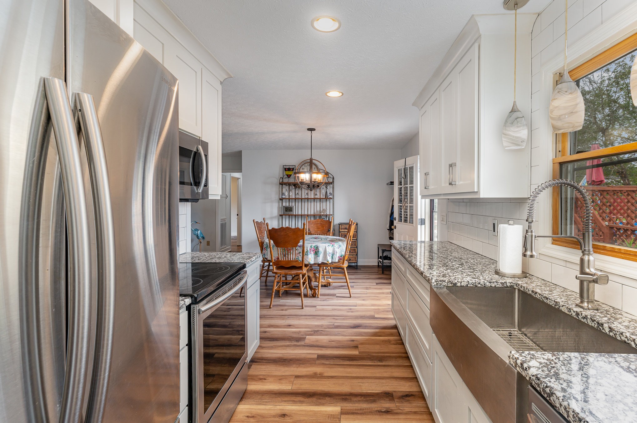 3831 Armstrong Road Springfield, TN 37172 - Photo 13 of 30 a kitchen with stainless steel appliances granite countertop a refrigerator and a sink